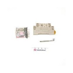 RELE CON BASE MY2 220 V.CA - 300